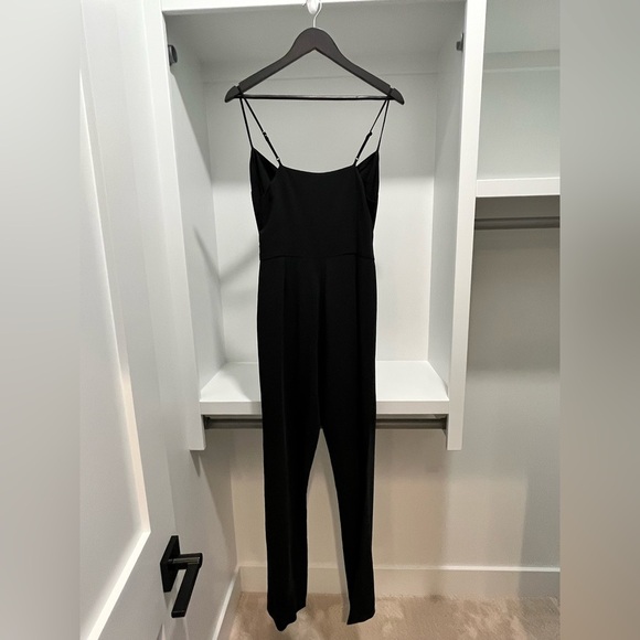 NWT LITA BY CIARA REVOLVE BLACK TIE FRONT JUMPSUIT STYLE: L230-1 Size S - Picture 5 of 12
